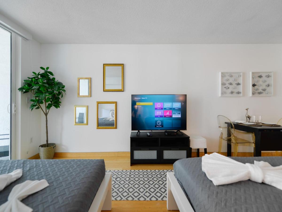 Cozy And Bohemian Studio In Brickell Miami Luaran gambar